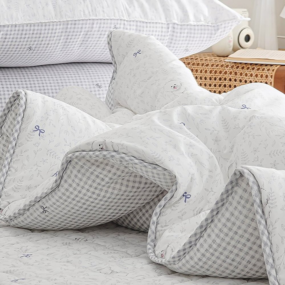 比熊犬格紋四季被| Buykgoodshk | 韓迷代購| 韓國代購, image size:1000x1000