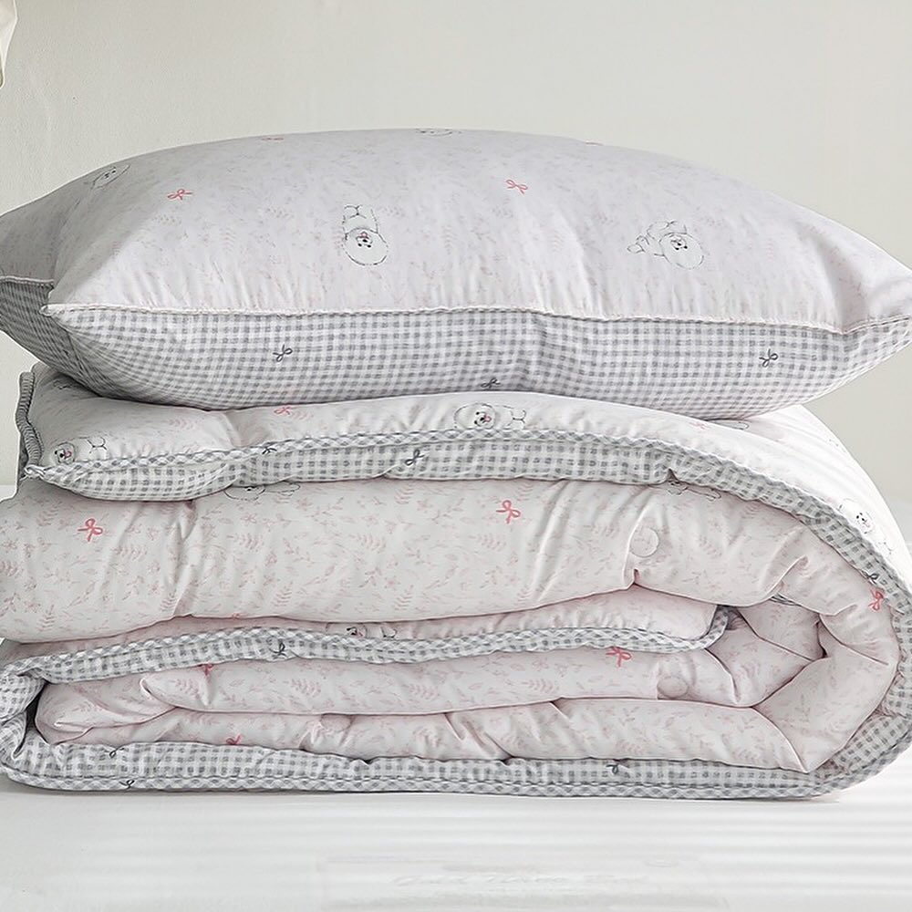 比熊犬格紋四季被| Buykgoodshk | 韓迷代購| 韓國代購, image size:1000x1000