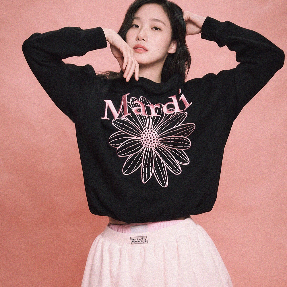 銀桃❤︎ 925純銀]MARIGOLD北斗七星旋轉星芒鋯石項鍊【KMD629】-銀