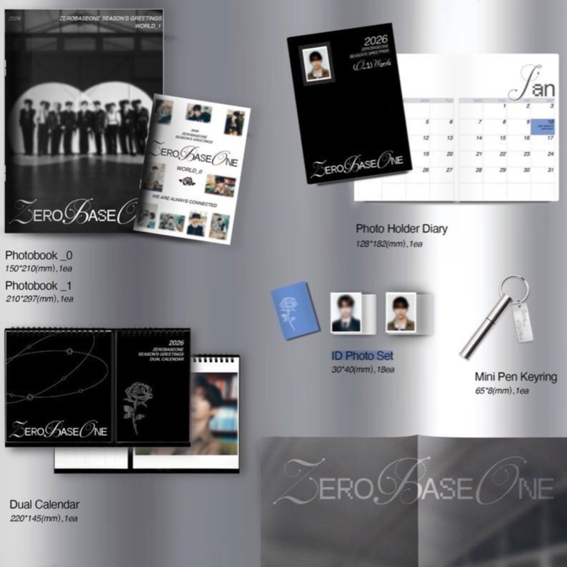 ZEROBASEONE Seasons Greetings 2026 (0_1) World