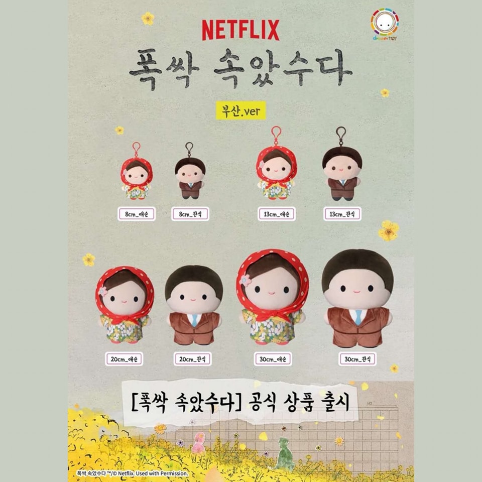IU/朴寶劍 - <苦盡柑來遇見你>韓劇公仔