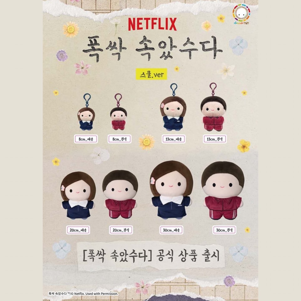 IU/朴寶劍 - <苦盡柑來遇見你>韓劇公仔