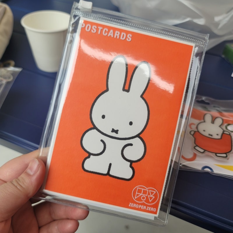 (釜山限定) Miffy 米菲限量版明信片組