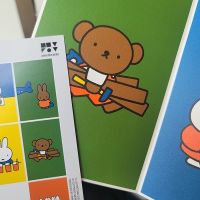 (釜山限定) Miffy 米菲限量版明信片組