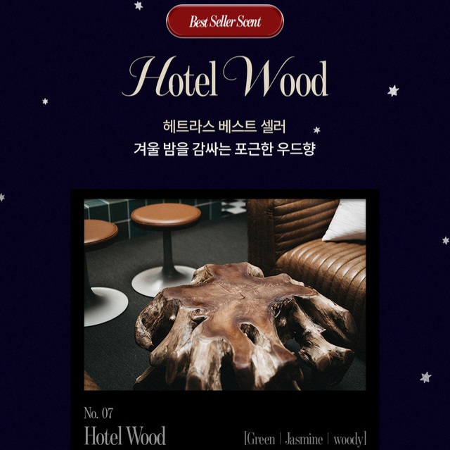 Hetras - 聖誕限定版香水 護手霜 Hotel Wood