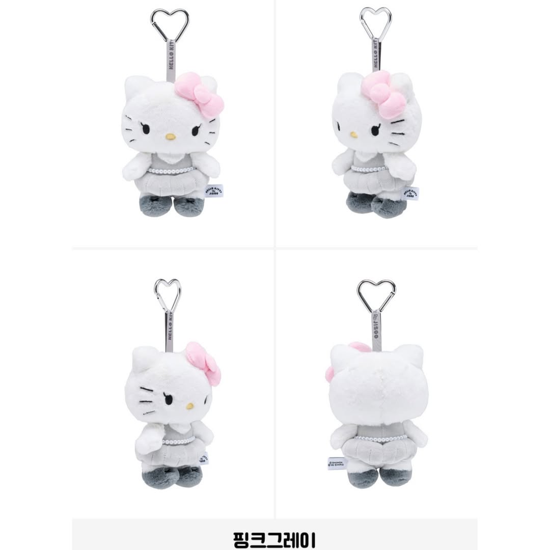 HELLO KITTY x JISOO(BLACKPINK) - 公仔掛飾
