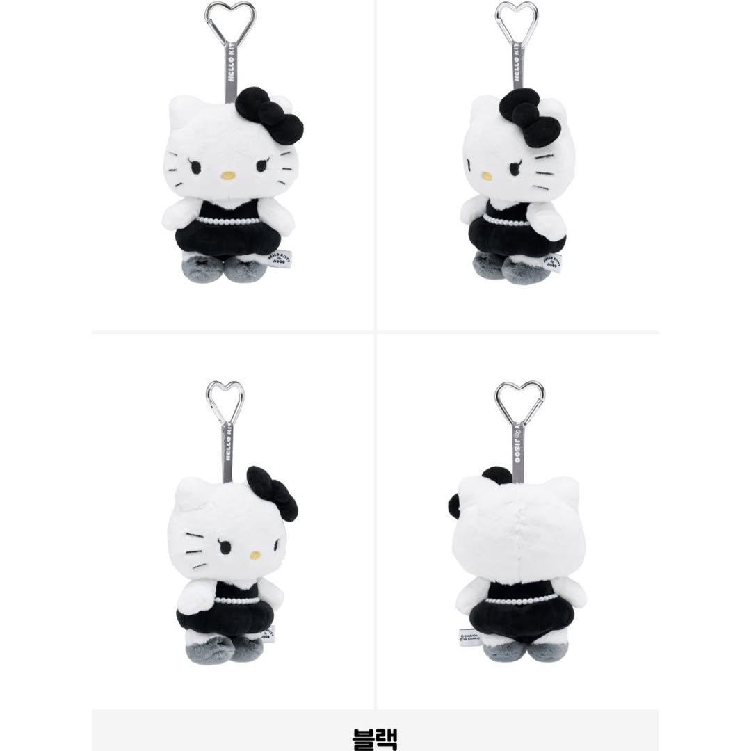 HELLO KITTY x JISOO(BLACKPINK) - 公仔掛飾