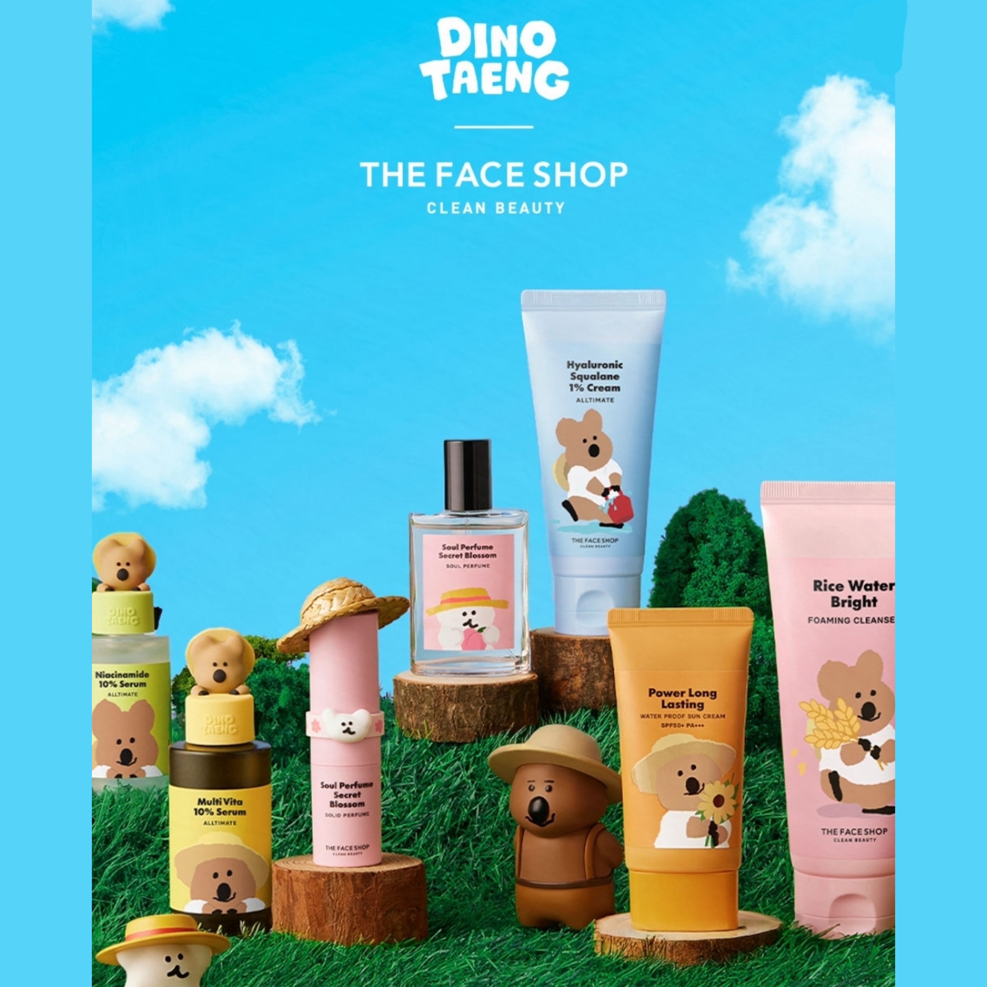 The Face Shop x Dinotaeng 聯名系列