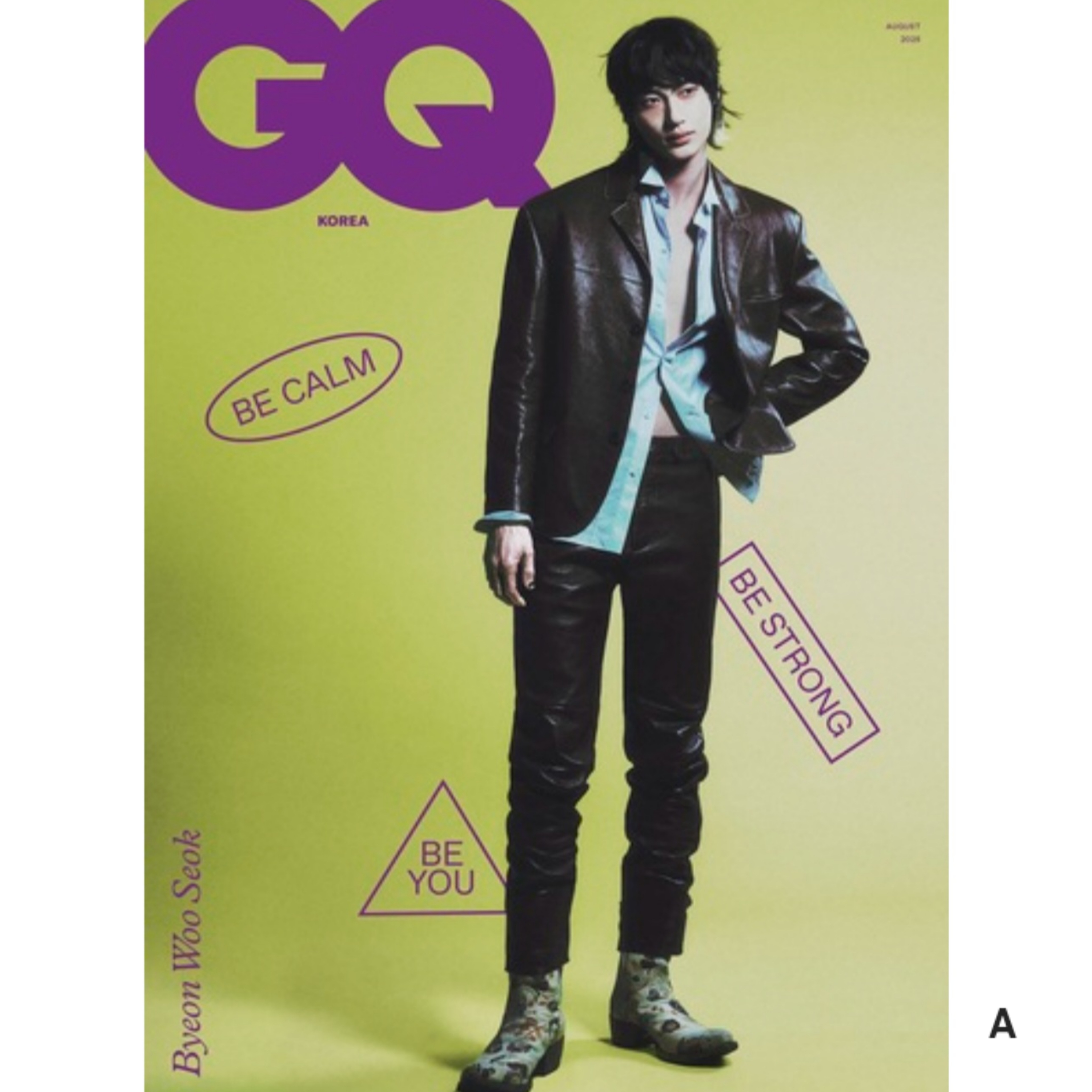 (邊佑錫) GQ雜誌 8月號