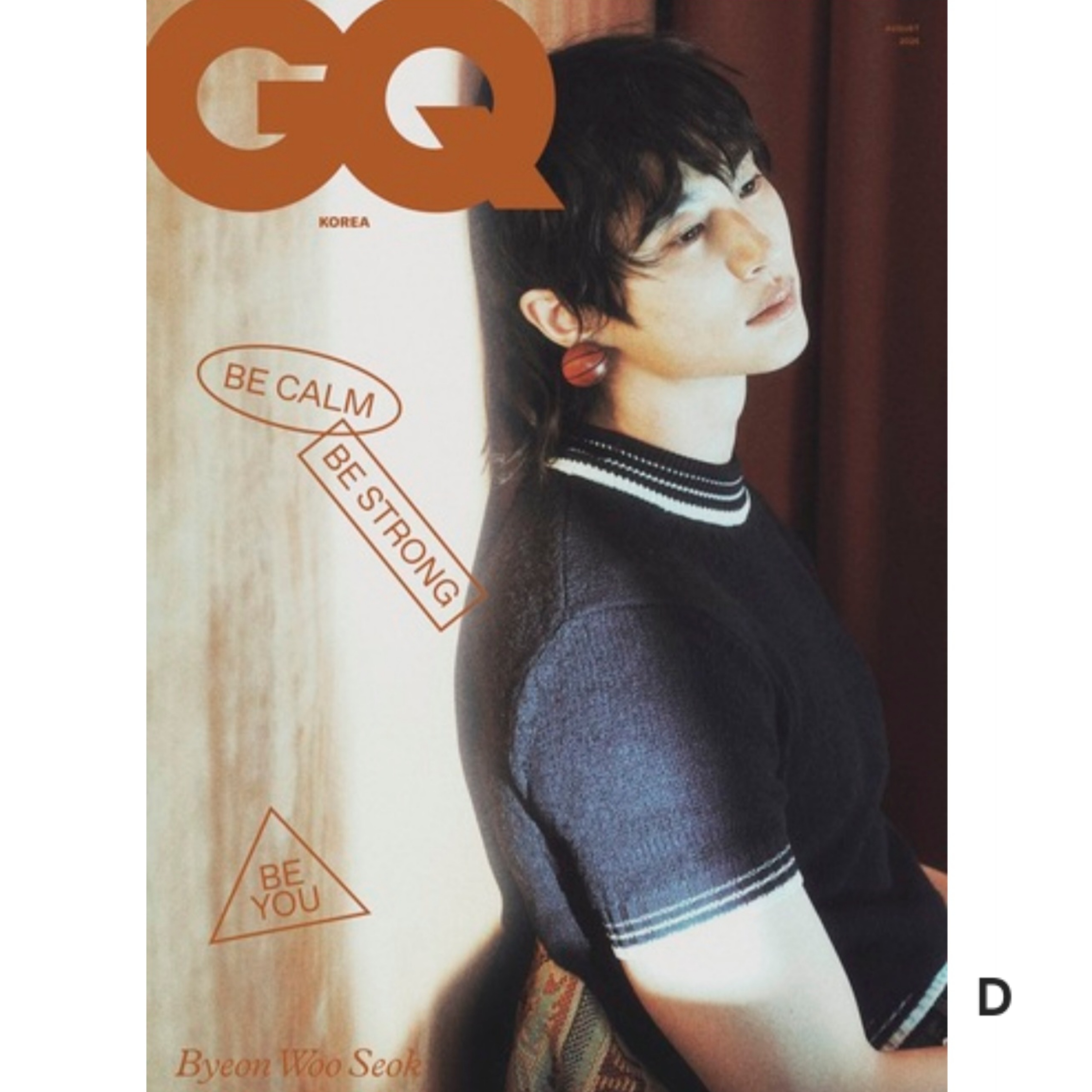 (邊佑錫) GQ雜誌 8月號