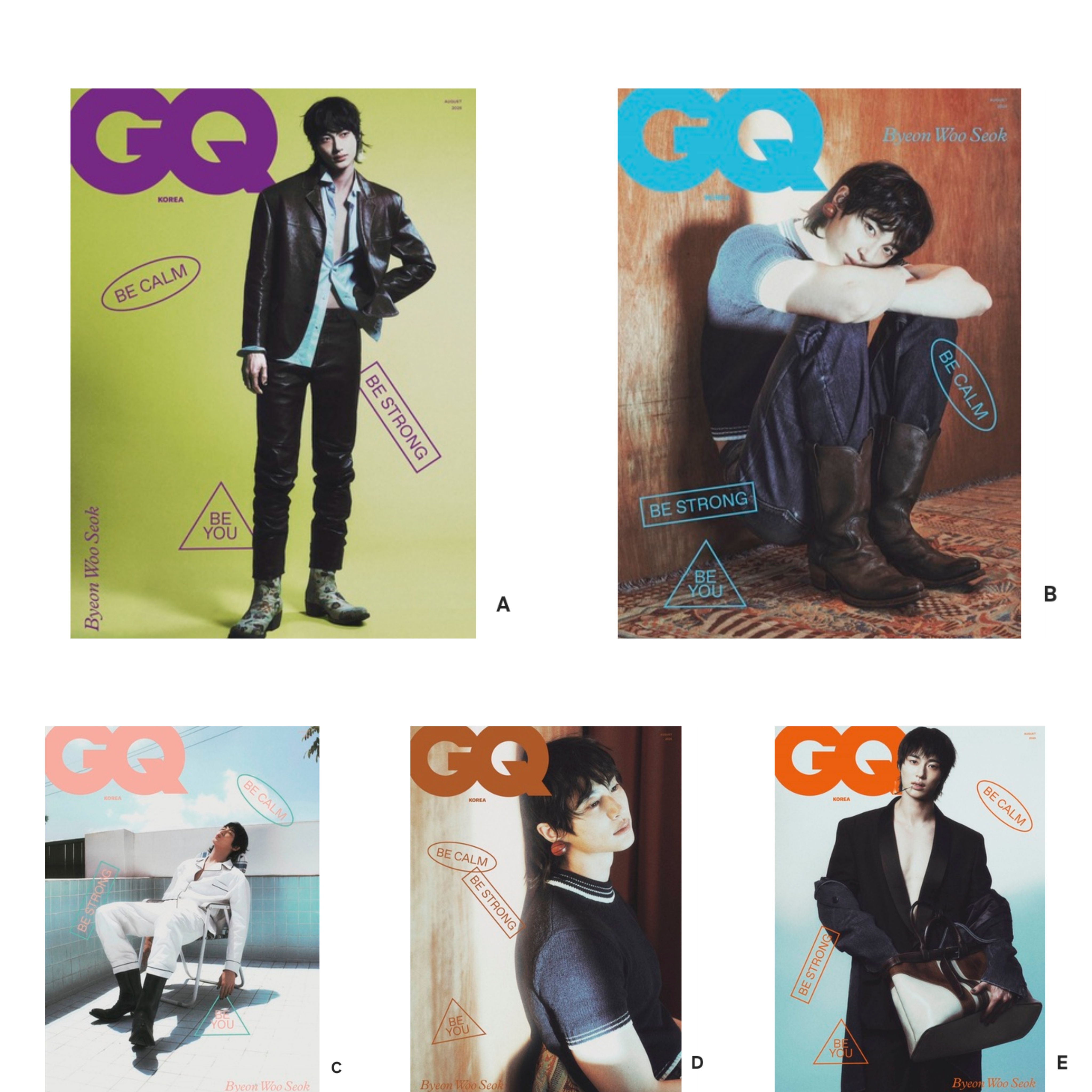(邊佑錫) GQ雜誌 8月號
