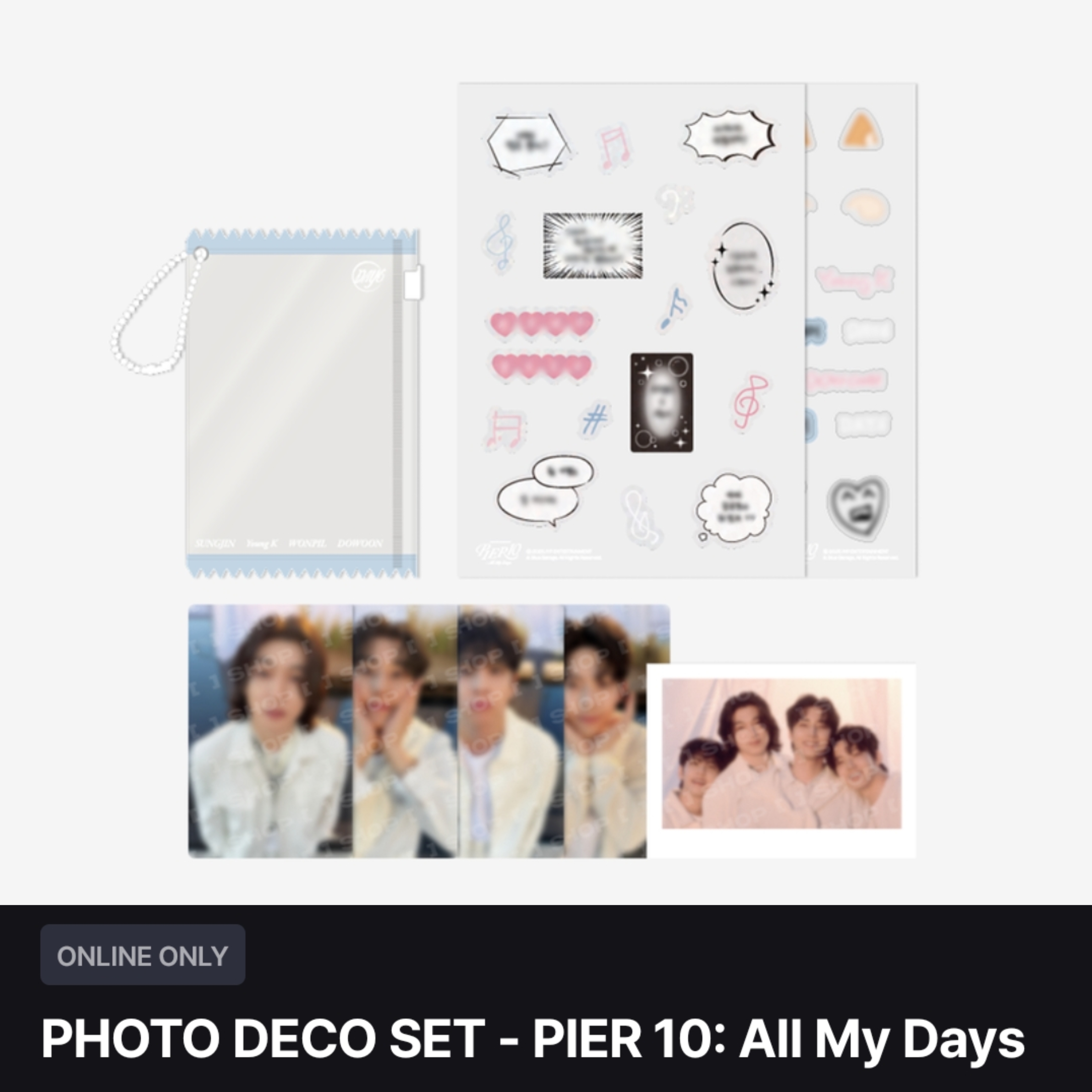 DAY6 - PIER10: All My Days 4th Fan Meeting 官方週邊
