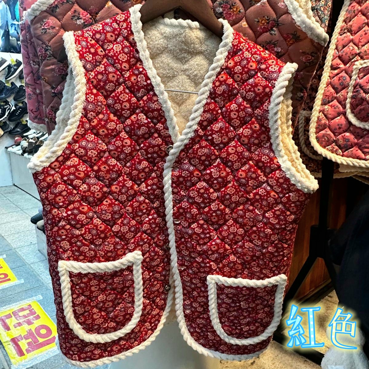 韓國國民阿婆花花背心