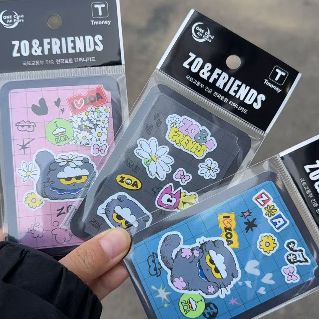 Zoa and Friends 韓國交通卡
