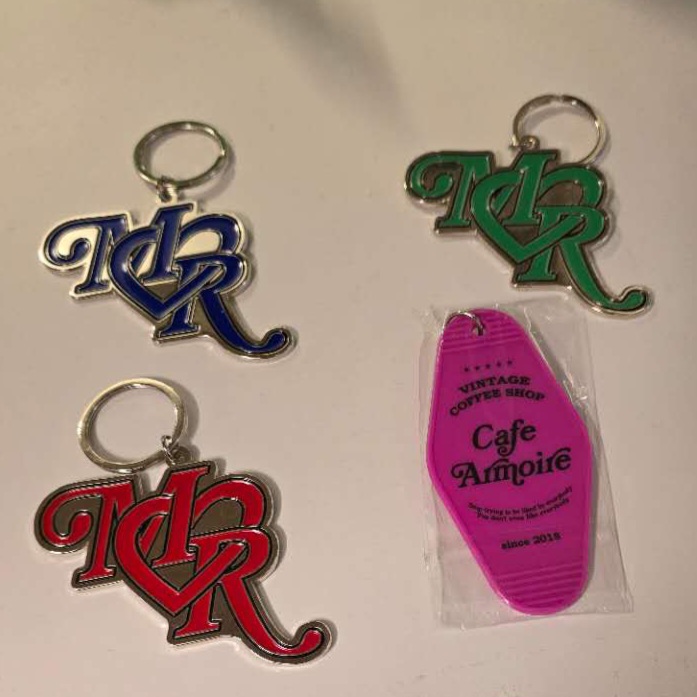 MouseRabbitAmoireLogoKeyring
