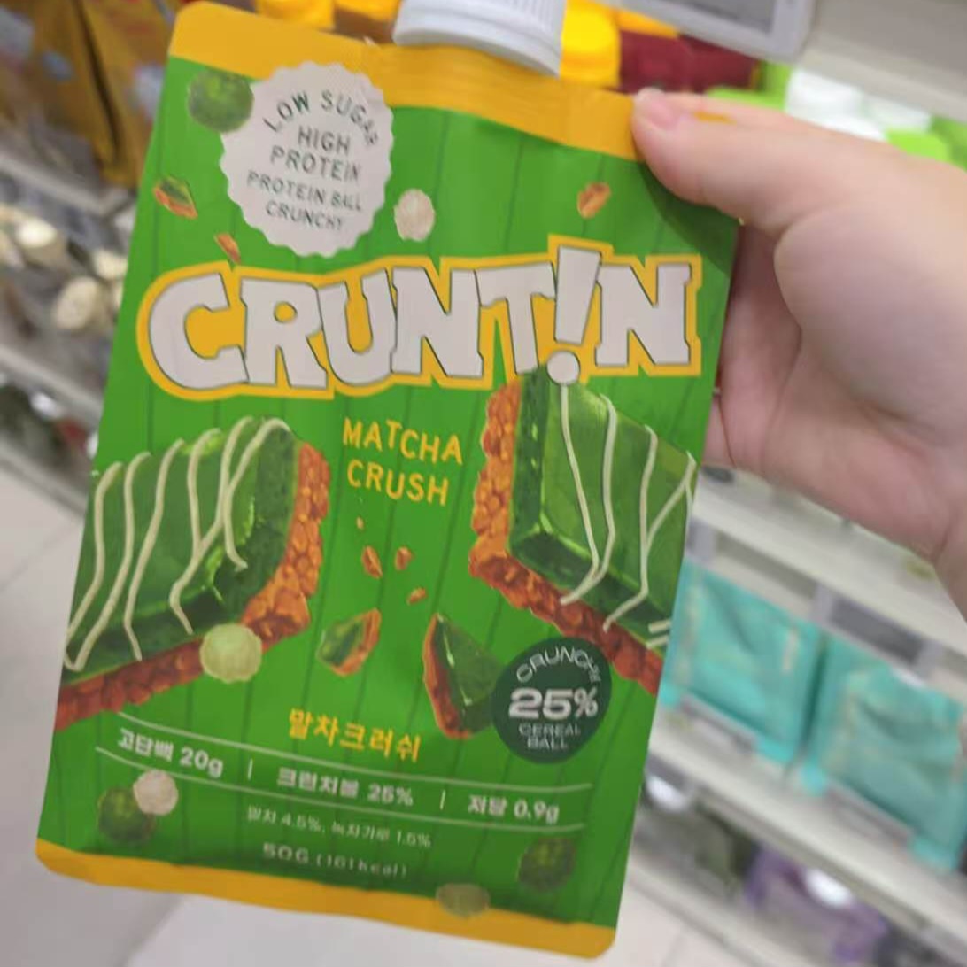 CRUNTIN 高蛋白穀物球零食