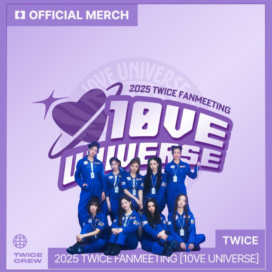 TWICE 《10VE UNIVERSE》官方周邊
