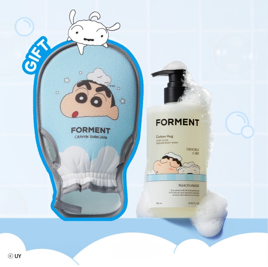 Forment 蠟筆小新 痘痘淨化香水沐浴乳