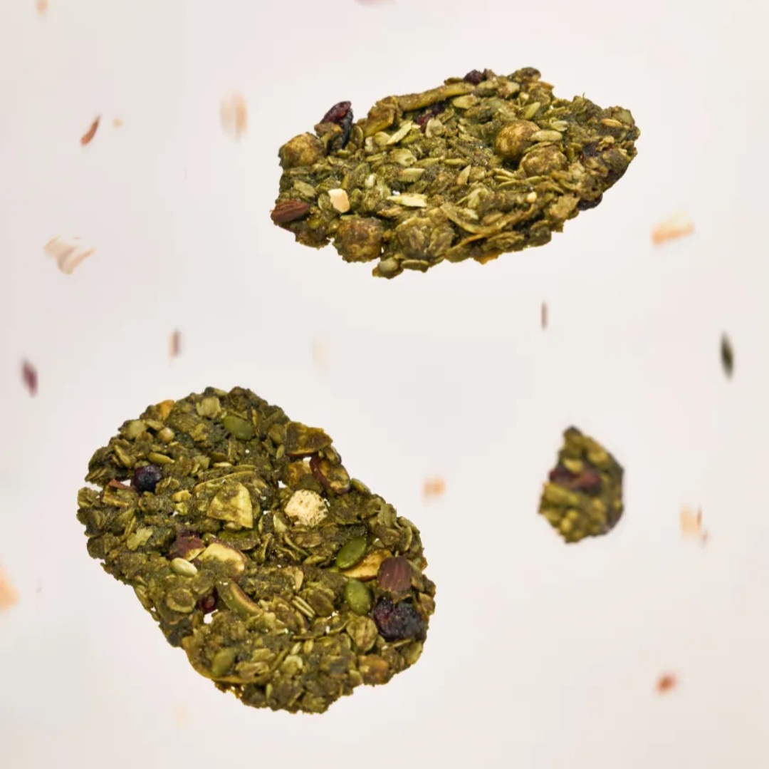 綠茶燕麥曲奇餅乾