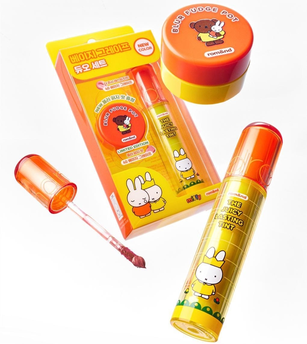 Miffy 米菲 x Romand 文具化妝品系列