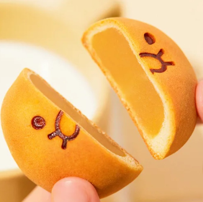 春植牛奶餡甜麵包 (10個入)