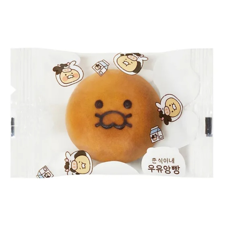 春植牛奶餡甜麵包 (10個入)