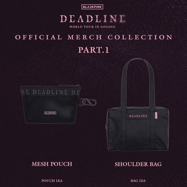 BLACKPINK Deadline 演唱會官方周邊 Part 1