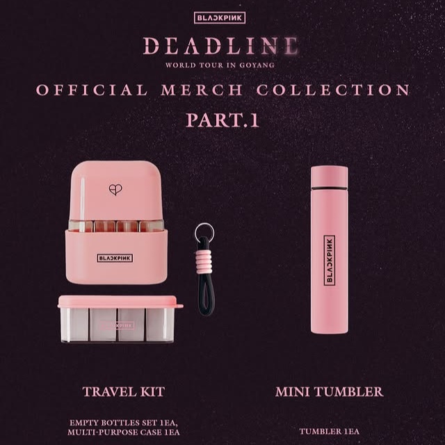 BLACKPINK Deadline 演唱會官方周邊 Part 1