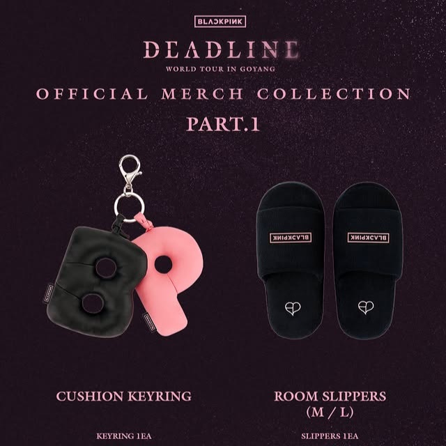 BLACKPINK Deadline 演唱會官方周邊 Part 1