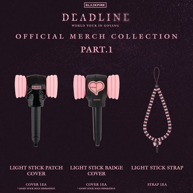BLACKPINK Deadline 演唱會官方周邊 Part 1