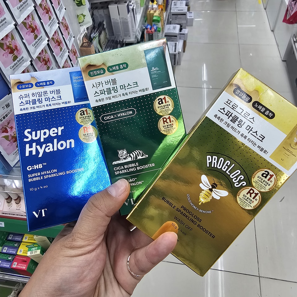 DAISO美妝VT氣泡亮膚加強型洗淨面膜