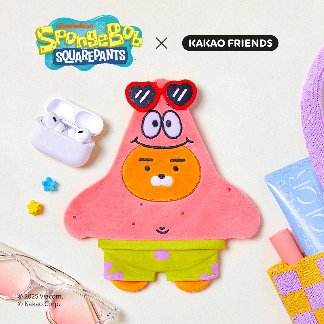 KakaoFriends x 海綿寶寶系列